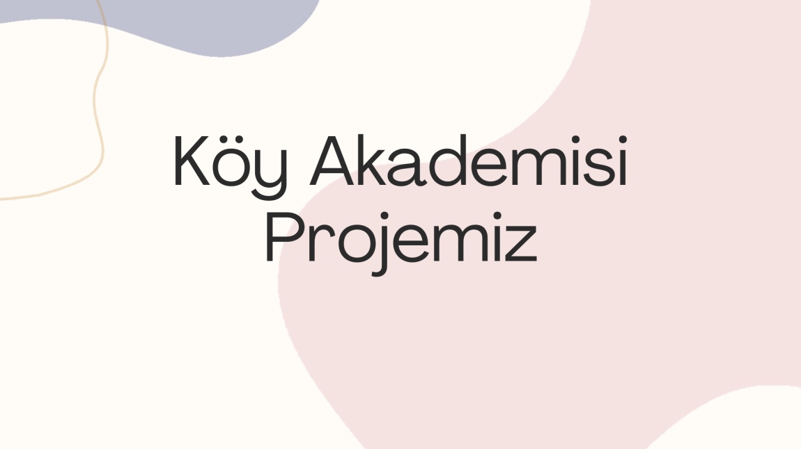 Köy Akademisi Projemiz